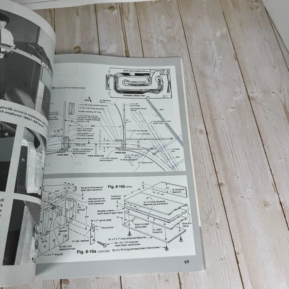 How to Build Model Railroad Benchwork Westcott 1996 2nd Ed Kalmbach Hobby Guide